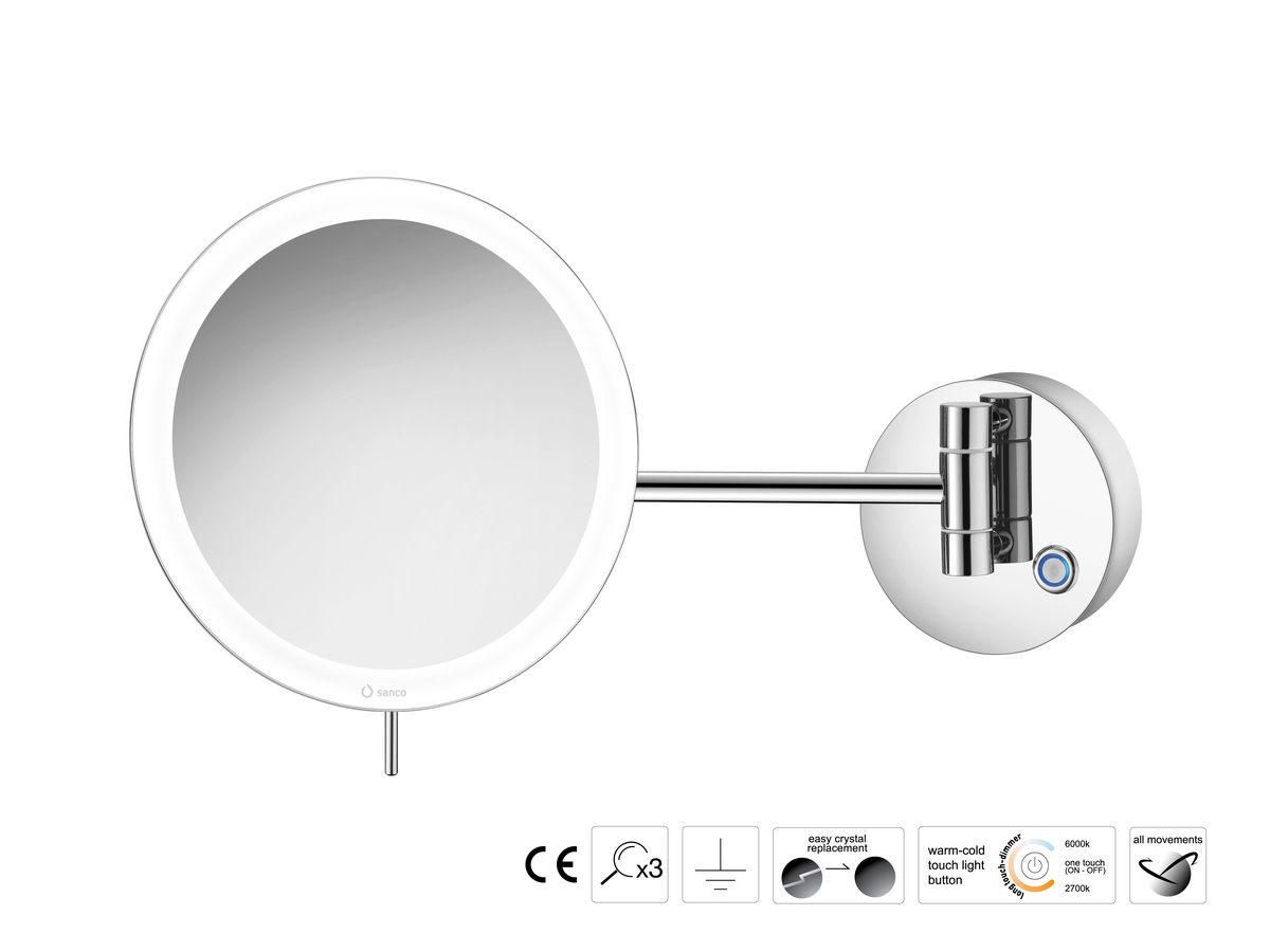 Sanco LED Cosmetic mirrors