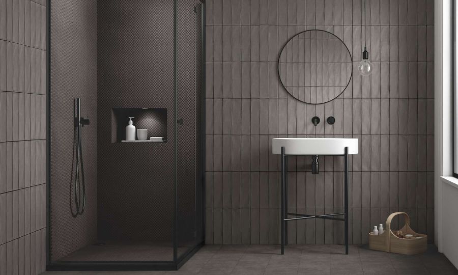 Πλακάκι Τουβλάκι Τοίχου 7,5x30εκ. Peronda Ceramicas Peace Black