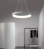 SE LED 32 KAITO GREY PENDANT 50x50x100cm 32W  3CCT WITH MEMORY IP20 2 YEARS WARRANTY A1 HOMELIGHTING 77-50611