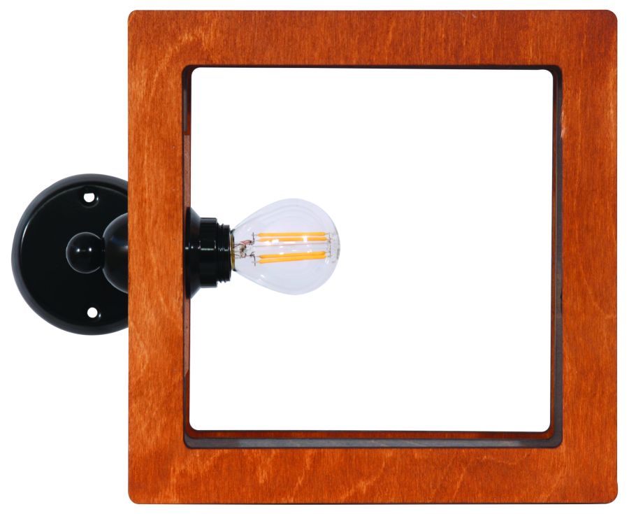 WLA 387 ΑΠΛΙΚΑ ΞΥΛΟ ΤΕΤΡΑΓΩΝΟ ΚΑΦΕ ARlight 0304140