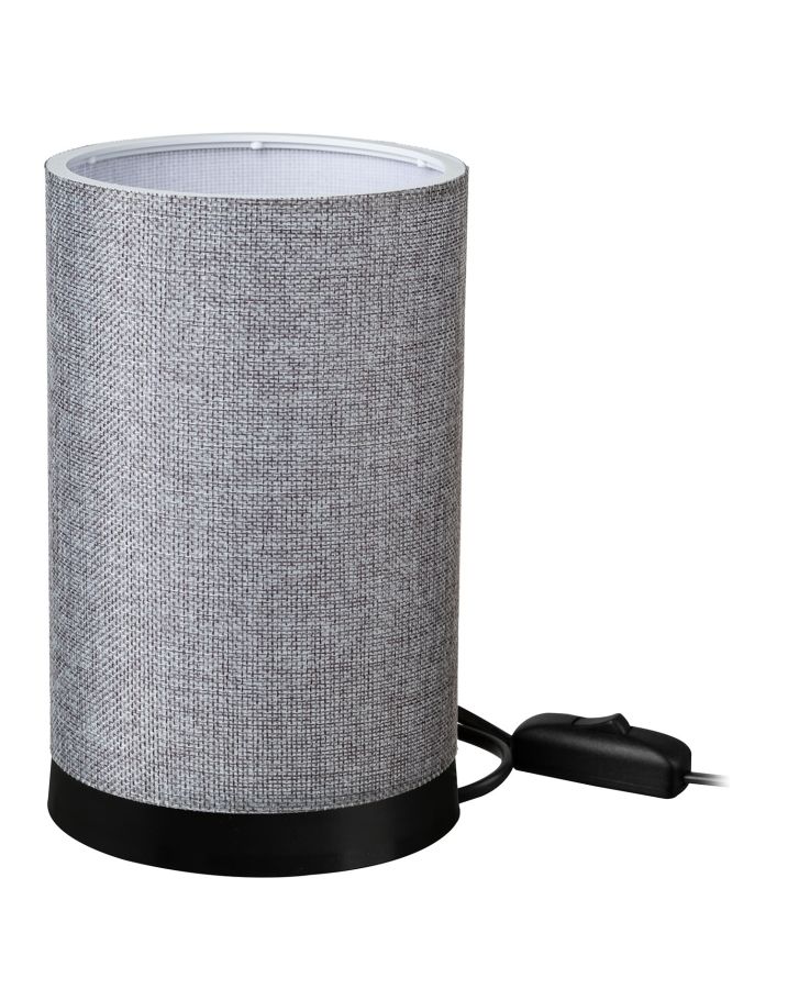 ΠΟΡΤΑΤΙΦ ΚΥΛΙΝΔΡΙΚΟ ΑΜΠΑΖΟΥΡ TL-07/H-04 ΓΚΡΙ-BLACK  Ε/27 Heronia 14-0312