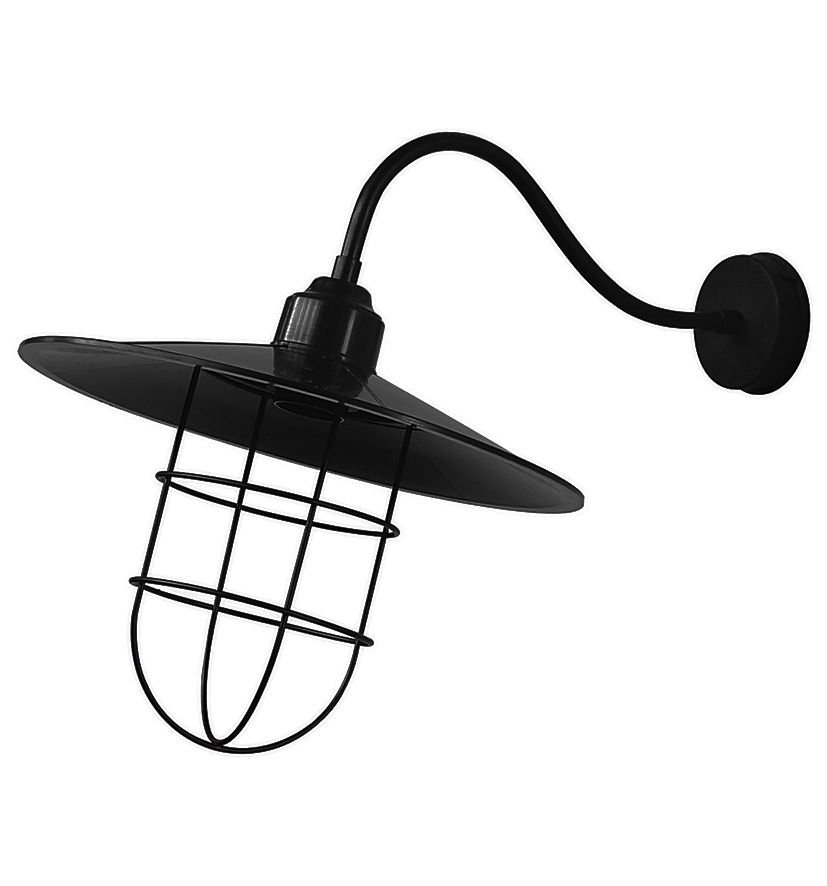 Φωτιστικό τοίχου / απλίκα AS-190AP 1L BLACK Heronia 31-0981