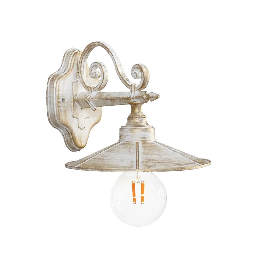 Φωτιστικό τοίχου LP-150ΑΚ WHITE-BRONZE Heronia 07-1324