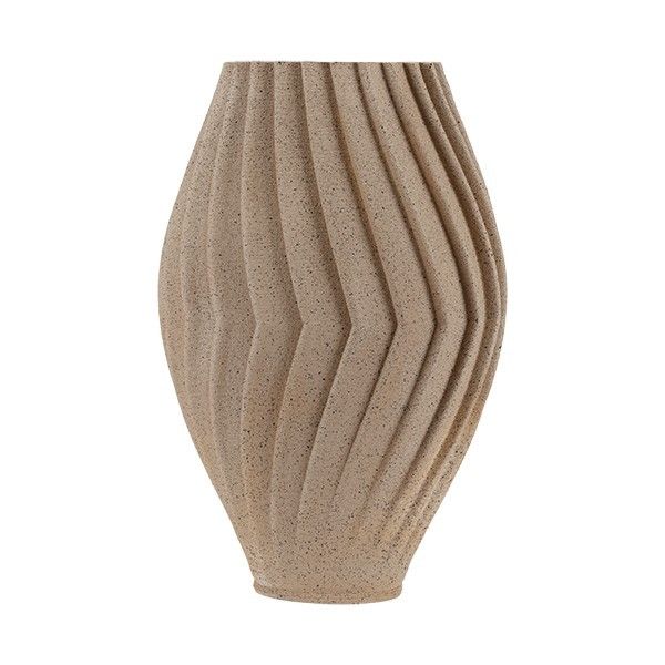 ΒΑΖΟ ΠΟΛΥΡΕΖΙΝ ΚΑΦΕ 24x14x36.2cm Eurolamp 819-01595