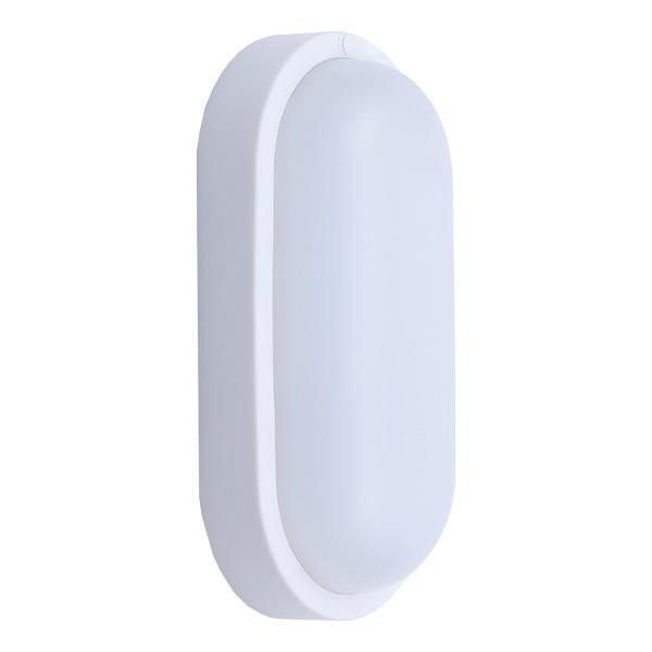 ΦΩΤΙΣΤΙΚΟ ΤΟΙΧΟΥ ΟΒΑΛ LED 12W 900Lm 160X90X51mm12/24V AC/DC 6500K IP54 PLUS ΛΕΥΚΟ ARTE ILLUMINA Eurolamp 145-20040