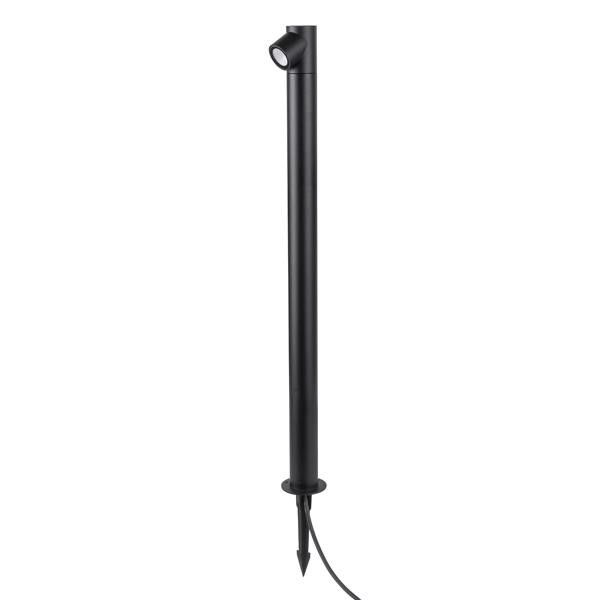 ΚΟΛΩΝΑΚΙ ΑΛΟΥΜΙΝΙΟΥ 5W Φ55XH:800mm IP65 3000K ΜΑΥΡΟ ARTE ILLUMINA Eurolamp 145-20650