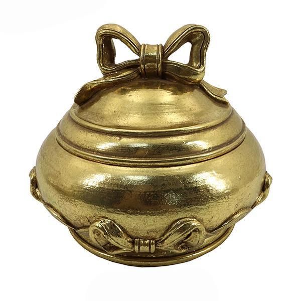 ΜΠΙΖΟΥΤΙΕΡΑ ΠΟΛΥΡΕΖΙΝ ΧΡΥΣΗ 14x14x11.2cm Eurolamp 752-17069
