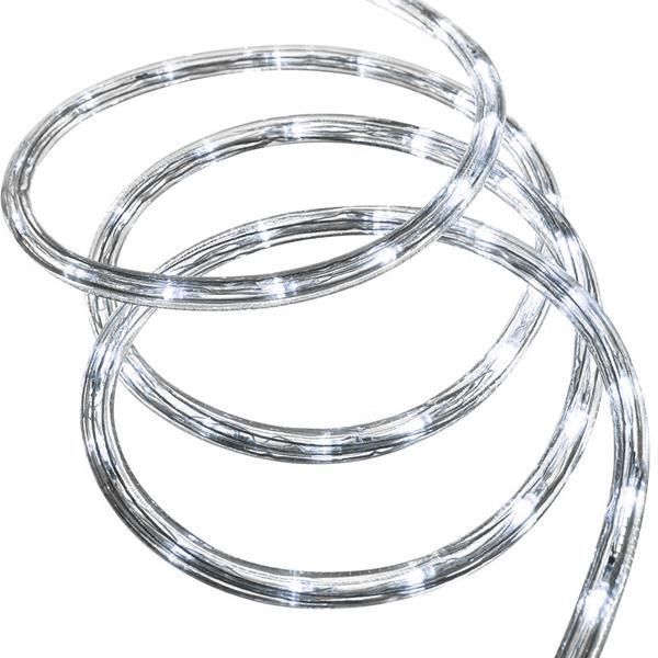 ΦΩΤΟΣΩΛΗΝΑΣ LED, ΜΟΝΟΚΑΝΑΛΟΣ, ΛΕΥΚΟ, 10m, 24 LED ΑΝΑ ΜΕΤΡΟ, IP44 Eurolamp 600-22261