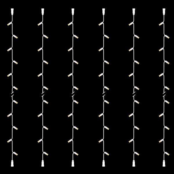 ΣΕΙΡΑ, DIY ΣΕΤ 6 ΤΜΧ, 30 LED, ΛΕΥΚΟ ΚΑΟΥΤΣΟΥΚ ΚΑΛΩΔΙΟ, 2 ΕΠΕΚΤΑΣΕΙΣ, ΘΕΡΜO ΛΕΥΚO LED ΑΝΑ 10cm, ΙΡ65 Eurolamp 600-11958
