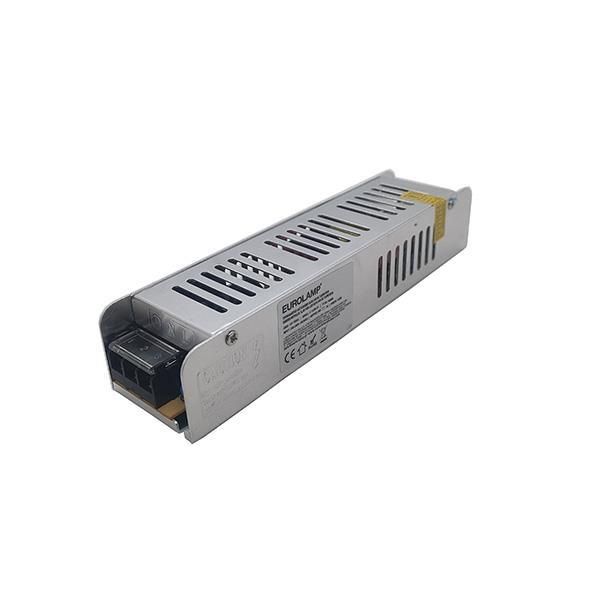ΤΡΟΦΟΔΟΤΙΚΟ ΜΕΤΑΛΛΙΚΟ SLIM 24V DC 120W IP20 PLUS Eurolamp 145-71115