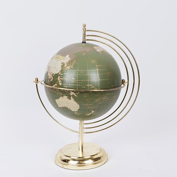 ΥΔΡΟΓΕΙΟΣ ΜΕΤΑΛΛΙΚΗ ΧΡΥΣΗ - ΛΑΔΙ 22x28x36cm Eurolamp 752-19019