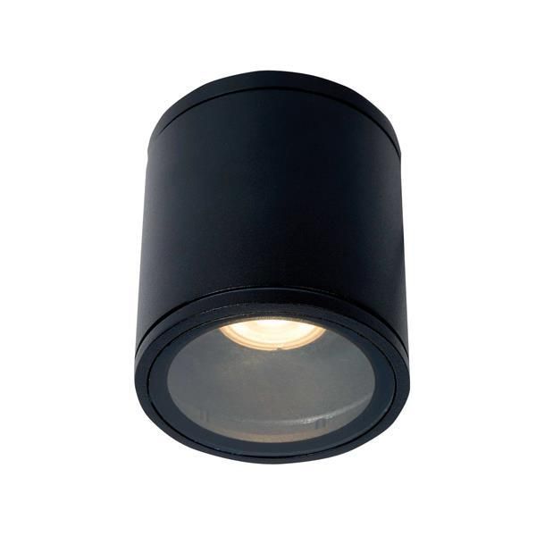 ΣΠΟΤ ΕΞΩΤΕΡΙΚΑ ΑΛΟΥΜΙΝΙΟ GU10 Max 7W Φ900X100mm ΜΑΥΡΟ ARTE ILLUMINA Eurolamp 145-25031