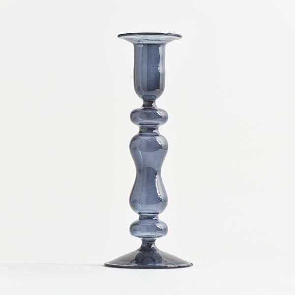 ΓΥΑΛΙΝΟ ΚΗΡΟΠΗΓΙΟ, ΜΑΥΡΟ, 6,5x18,5cm Eurolamp 600-44305