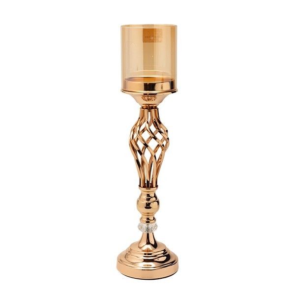 ΚΗΡΟΠΗΓΙΟ ΜΕΤΑΛΛΙΚΟ ΧΡΥΣΟ 12x45cm Eurolamp 819-01878