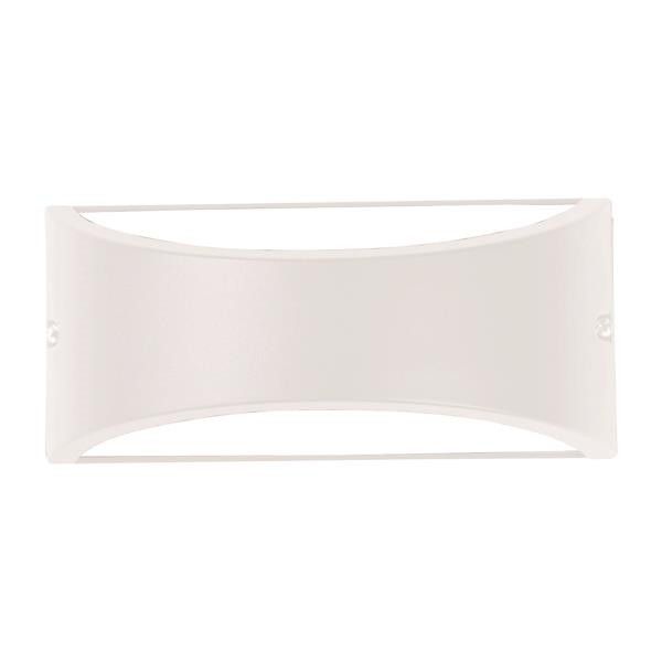ΑΠΛΙΚΑ ΤΟΙΧΟΥ ΟΒΑΛ E27 MAX 10W LED 220X99X100 IP54 ΛΕΥΚΗ PRO ARTE ILLUMINA Eurolamp 145-20213