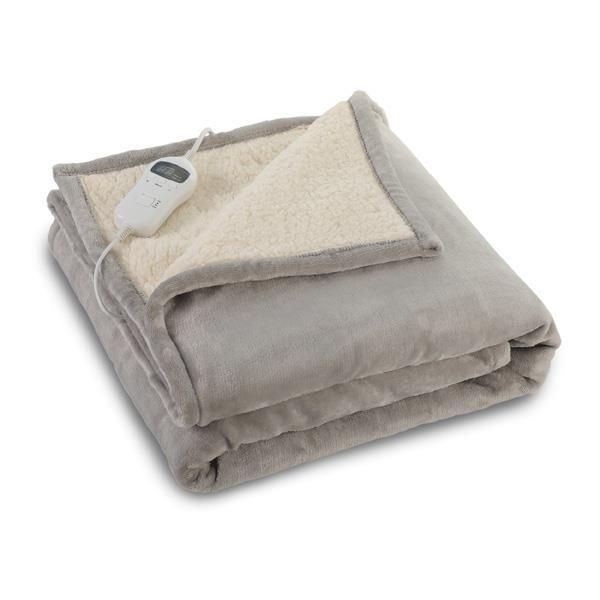 ΗΛΕΚΤΡΙΚΗ ΚΟΥΒΕΡΤΑ FLEECE 180*130CM, 10 ΡΥΘΜΙΣΕΙΣ ΘΕΡΜΟΚΡΑΣΙΑΣ, LED ΟΘΟΝΗ, ΧΡΟΝΟΔΙΑΚΟΠΤΗΣ 1-10H, ΠΛΕΝΟΜΕΝΗ, 120W Eurolamp 300-29204