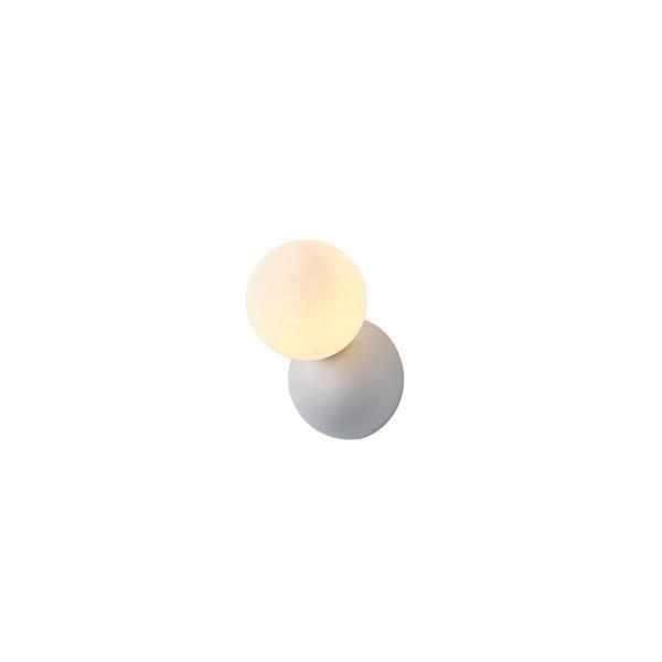 ΑΠΛΙΚΑ TOIXOY ΜΕΤΑΛΛΟ-ΠΛΑΣΤΙΚΟ 1xG9 Max 7W 100X170X120mm ΛΕΥΚΟ ARTE ILLUMINA TERPSI Eurolamp 144-58027