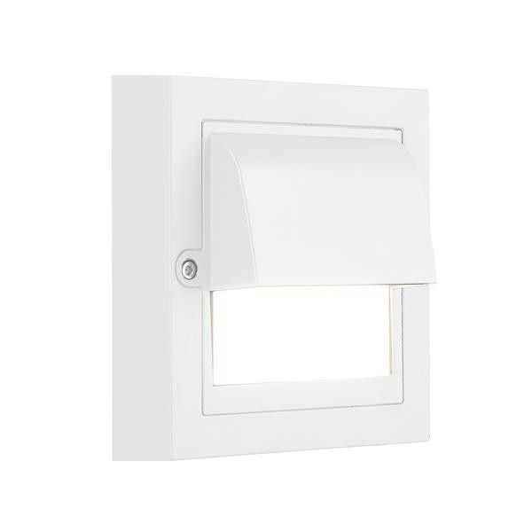 ΦΩΤΙΣΤΙΚΟ ΤΟΙΧΟΥ LED 6W 135X135X55 3CCT IP65 ΛΕΥΚΟ ARTE ILLUMINA SENARIO Eurolamp 145-52124