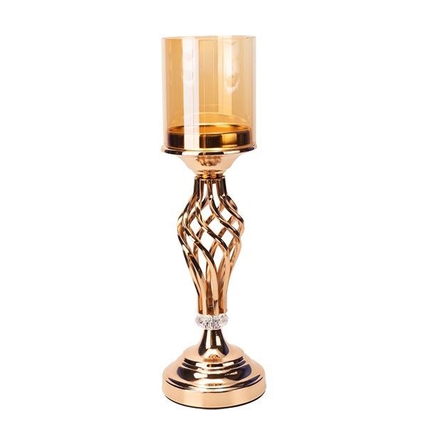 ΚΗΡΟΠΗΓΙΟ ΜΕΤΑΛΛΙΚΟ ΧΡΥΣΟ 12x40cm Eurolamp 819-01877