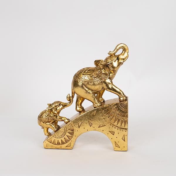ΕΛΕΦΑΝΤΕΣ ΧΡΥΣΟΙ 21.5x6.5x25cm Eurolamp 752-11551