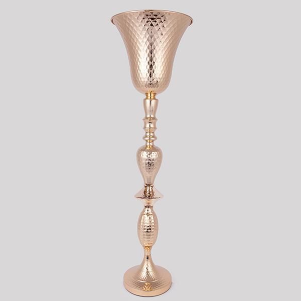 ΒΑΖΟ ΜΕΤΑΛΛΙΚΟ ΧΡΥΣΟ 20x12x80cm Eurolamp 752-22060