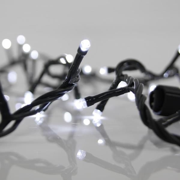 ΣΕΙΡΑ, 100 LED 3mm, 31V ΜΕΤΑΣΧΗΜΑΤΙΣΤΗ, 4 ΕΠΕΚΤΑΣΕΙΣ ΕΩΣ 3 ΣΕΤ, ΠΡΑΣΙΝΟ PVC ΚΑΛΩΔΙΟ, ΛΕΥΚΟ LED ANA 10cm, ΠΡΟΕΚΤΑΣΗ ΠΑΡΟΧΗΣ 3m, ΙΡ44 Eurolamp 600-11310