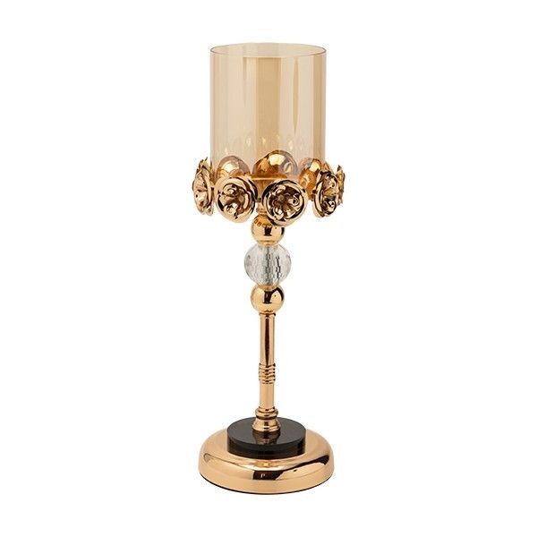 ΚΗΡΟΠΗΓΙΟ ΜΕΤΑΛΛΙΚΟ ΧΡΥΣΟ 39cm Eurolamp 819-01876