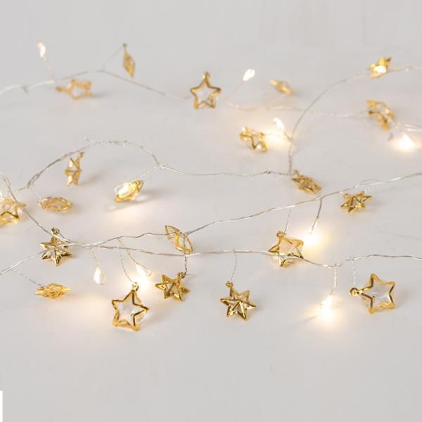 ΣΕΙΡΑ, 20 MINI LED, ΔΙΑΚΟΣΜΗΤΙΚΑ ΑΣΤΕΡΙΑ, ΜΠΑΤΑΡΙΑΣ 3xΑΑ, ΧΡΟΝΟΔΙΑΚΟΠΤΗ, ΑΣΗΜΙ ΧΑΛΚΙΝΟ ΚΑΛΩΔΙΟ, ΘΕΡΜΟ ΛΕΥΚΟ LED ΑΝΑ 10cm, ΠΡΟΕΚΤΑΣΗ ΠΑΡΟΧΗΣ 30cm, IP20 Eurolamp 600-03342