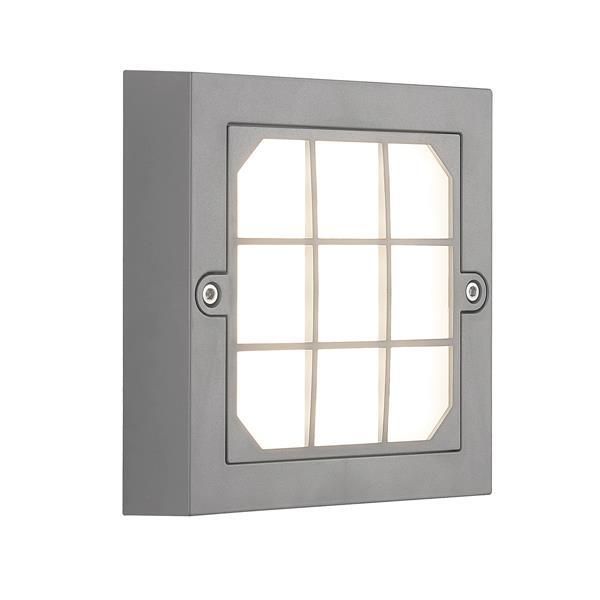 ΦΩΤΙΣΤΙΚΟ ΤΟΙΧΟΥ LED 6W 135X135X32 3CCT IP65 ΓΡΑΦΙΤΗΣ ARTE ILLUMINA SENARIO Eurolamp 145-52123