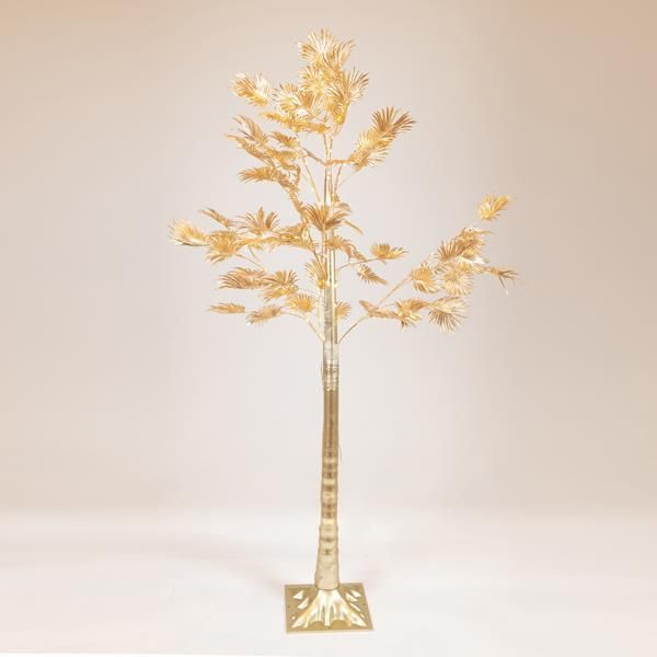 ΧΡΥΣΟΣ ΦΟΙΝΙΚΑΣ 1,5m, 4,5V ΜΕΤΑΣΧΗΜΑΤΙΣΤΗ, 110 ΘΕΡΜΑ ΛΕΥΚΑ MINI LED, ΠΡΟΕΚΤΑΣΗ ΠΑΡΟΧΗΣ 3m, IP44 Eurolamp 600-30585