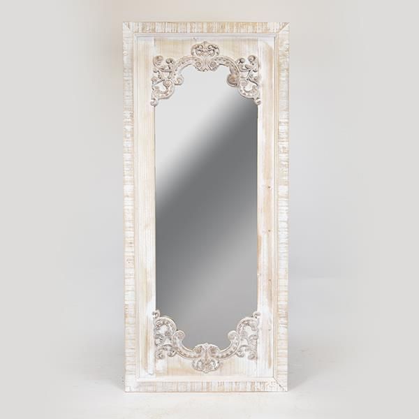 ΚΑΘΡΕΦΤΗΣ ΞΥΛΙΝΟΣ NATURAL 60x3x135cm Eurolamp 751-10010
