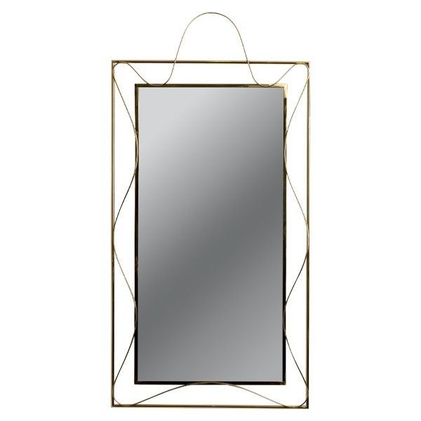 ΚΑΘΡΕΦΤΗΣ ΜΕΤΑΛΛΙΚΟΣ ΧΡΥΣΟΣ 60x2x120cm Eurolamp 811-40007