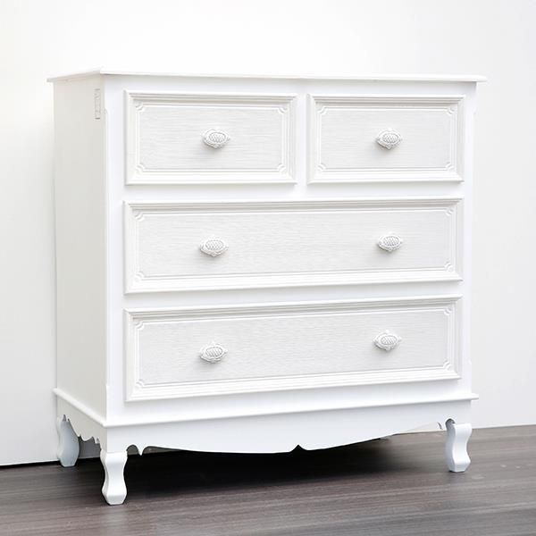 ΣΥΡΤΑΡΙΕΡΑ ΞΥΛΙΝΗ ΛΕΥΚΗ 80x40x82cm Eurolamp 750-25013