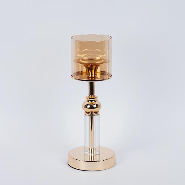 ΚΗΡΟΠΗΓΙΟ ΜΕΤΑΛΛΙΚΟ ΧΡΥΣΟ 12x37cm Eurolamp 752-24091