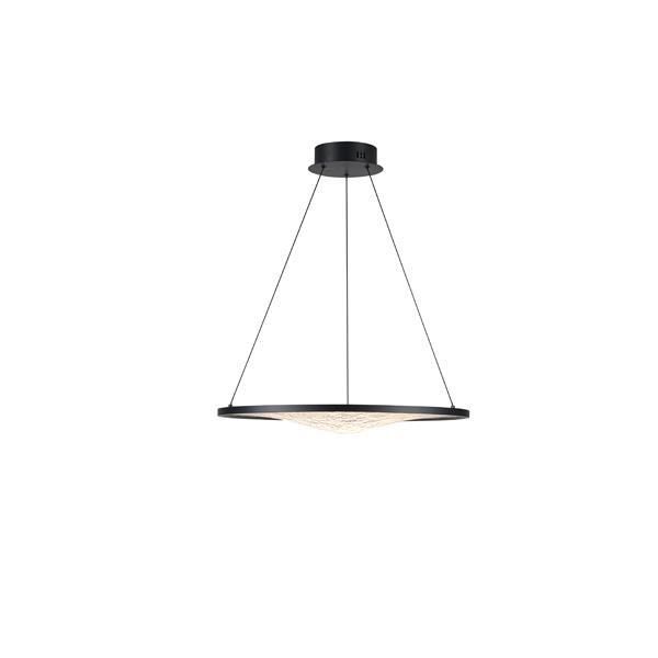 ΦΩΤΙΣΤΙΚΟ ΚΡΕΜΑΣΤΟ 40W 2460Lm 3000K D58XH120 ΜΑΥΡΟ ARTE ILLUMINA EOS Eurolamp 144-18153