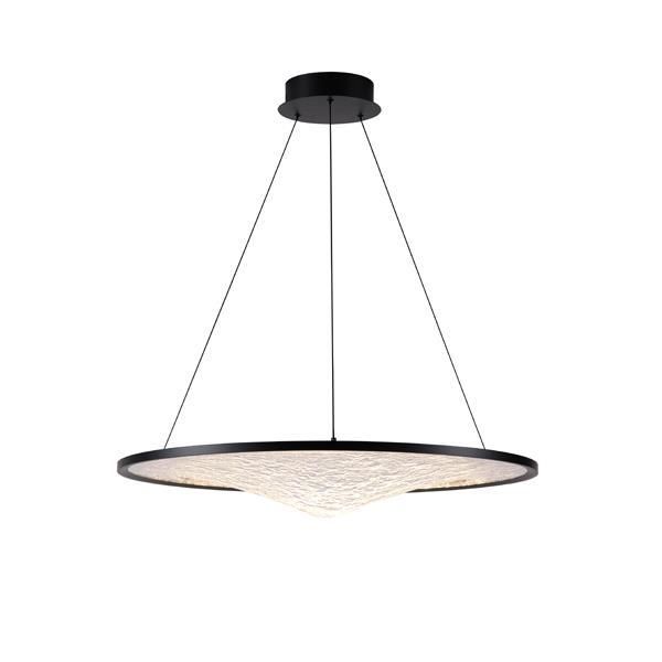 ΦΩΤΙΣΤΙΚΟ ΚΡΕΜΑΣΤΟ 46W 2760Lm 3000K D78XH120 ΜΑΥΡΟ ARTE ILLUMINA EOS Eurolamp 144-18151