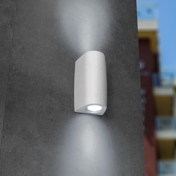 FUMAGALLI MARTA 90 2L ΑΠΛΙΚΑ ΤΟΙΧΟΥ UP/DOWN 2xGU10 2,9W 2CCT(2700K-4000K) 170X92mm ΛΕΥΚΗ Eurolamp 145-26271