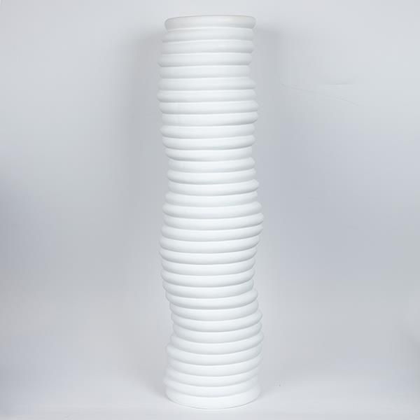 ΒΑΖΟ ΚΕΡΑΜΙΚΟ ΛΕΥΚΟ 21.3x17x75.5cm Eurolamp 752-20398