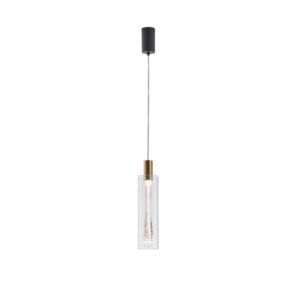 ΦΩΤΙΣΤΙΚΟ ΚΡΕΜΑΣΤΟ ΓΥΑΛΙ ΜΟΝΟΦΩΤΟ LED 8W 780Lm 3000K Φ90X1700mm ΔΙΑΦΑΝΕΣ ARTE ILLUMINA VIAL Eurolamp 144-15103