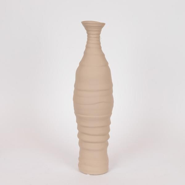 ΒΑΖΟ ΚΕΡΑΜΙΚΟ ΜΟΚΑ 12x12x48cm Eurolamp 819-00598