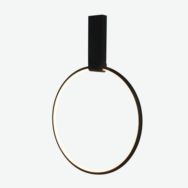 ΦΩΤΙΣΤΙΚΟ ΚΡΕΜΑΣΤΟ LED 32W D40*H20cm ΜΑΥΡΟ 3000K ARTE ILLUMINA Eurolamp 144-17030