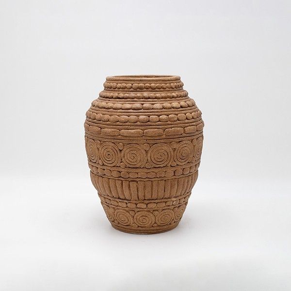 ΒΑΖΟ ΤΣΙΜΕΝΤΕΝΙΟ ΚΑΦΕ 22x22x28cm Eurolamp 819-00475