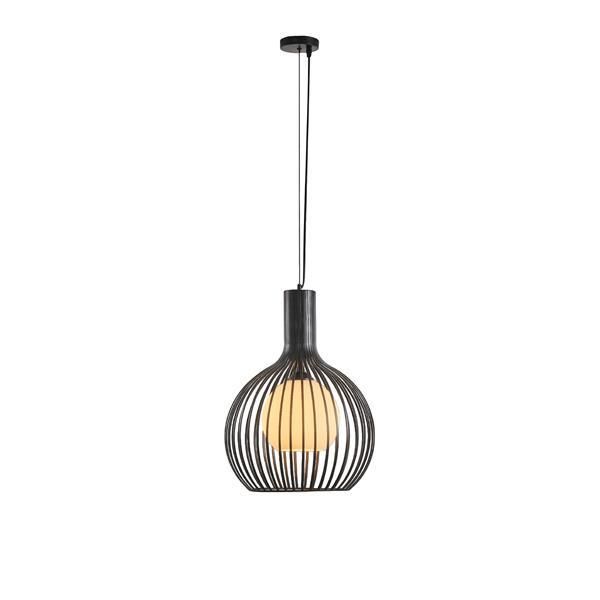 ΦΩΤΙΣΤΙΚΟ ΚΡΕΜΑΣΤΟ ΜΕΤΑΛΛΟ ΜΟΝΟΦΩΤΟ 1XE27 Max 15W Φ340X1520mm MAΥΡΟ-ΛΕΥΚΟ ARTE ILLUMINA AIRY Eurolamp 144-46027
