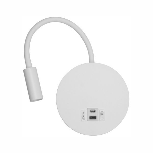 ΑΠΛΙΚΑ ΚΡΕΒΑΤΙΟΥ LED ΡΥΘΜΙΖΟΜΕΝΗ ΛΕΥΚΗ 3W Spotlight 4019