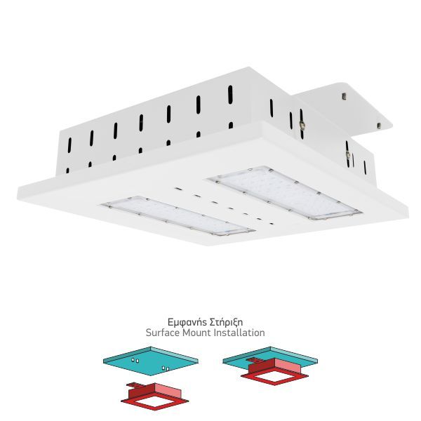 ΦΩΤΙΣΤΙΚΟ LED ΒΕΝΖΙΝΑΔΙΚΟΥ HPL 100W 6000K Spotlight 5831