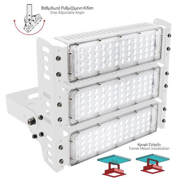ΦΩΤΙΣΤΙΚΟ LED ΒΕΝΖΙΝΑΔΙΚΟΥ HPL 150W 6000K Spotlight 5834