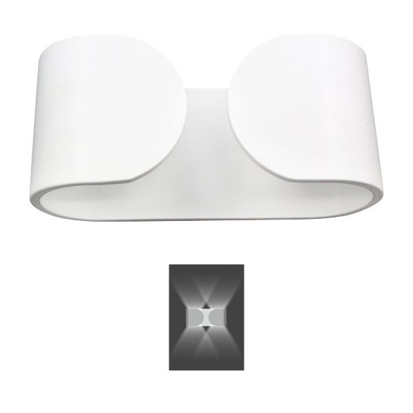 ΑΠΛΙΚΑ ΤΟΙΧΟΥ LED 6W 3000K Spotlight 5880