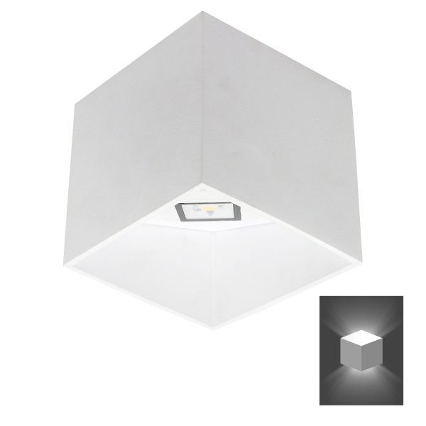 ΑΠΛΙΚΑ ΤΟΙΧΟΥ LED 6W 3000K Spotlight 5885