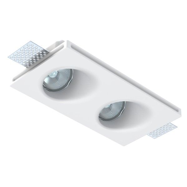 ΧΩΝΕΥΤΟ ΓΥΨΙΝΟ ΟΡΟΦΗΣ GU10 10W Spotlight 6501