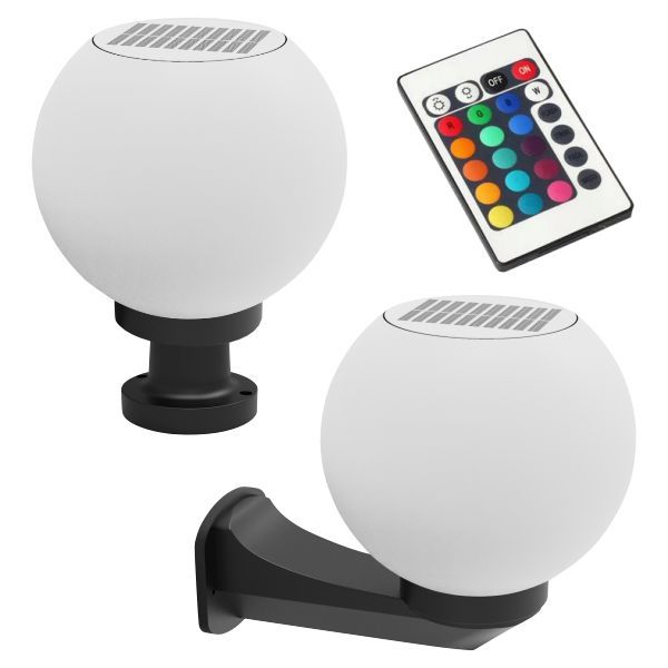 SOLAR ΜΠΑΛΑ ΑΠΛΙΚΑ+ΕΔΑΦΟΥΣ Φ20 RGB+CCT Spotlight 6795